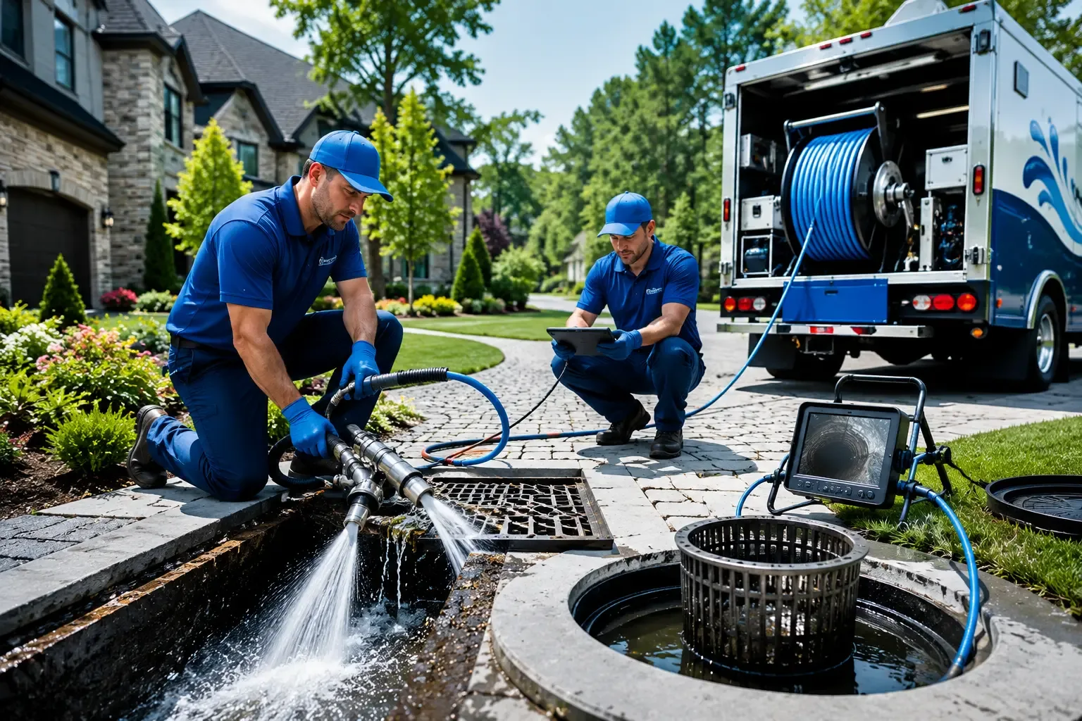 Local outdoor drain cleaning professionals in Round Lake, MN